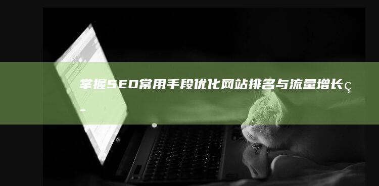 掌握SEO常用手段：优化网站排名与流量增长策略